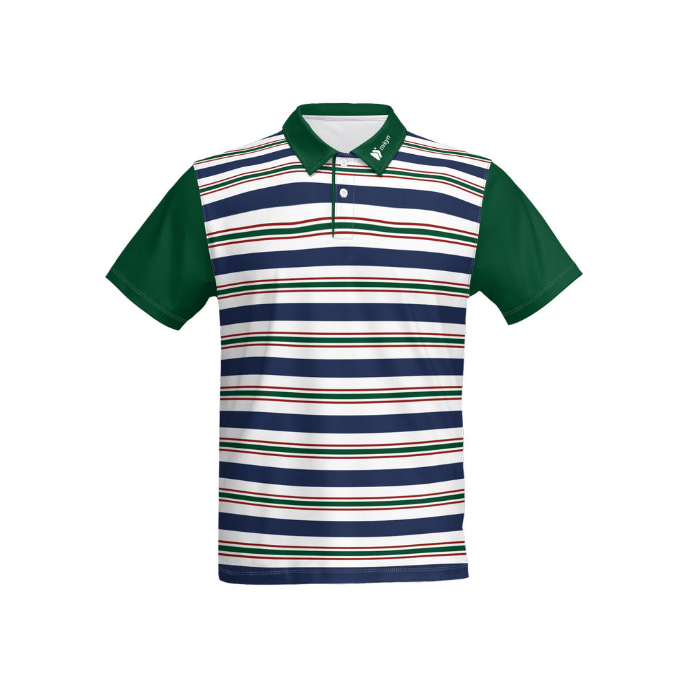 Men’s Slim Fit Short-Sleeve Polo Shirt-Heavyweight 225g