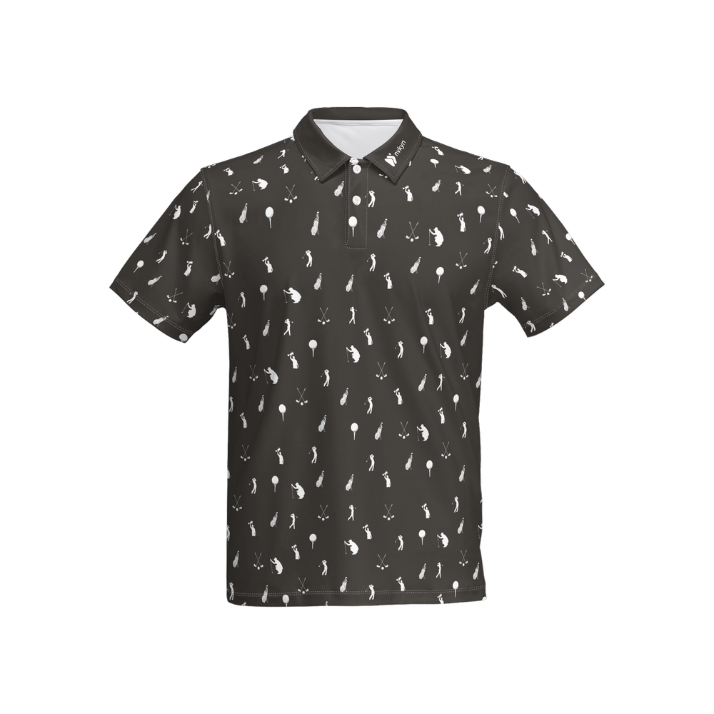 Men’s Slim Fit Short-Sleeve Polo Shirt-Heavyweight 225g