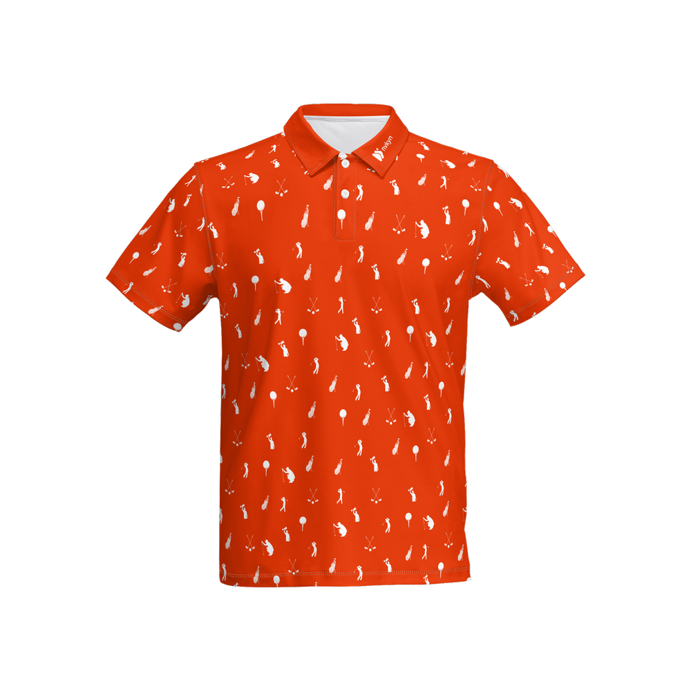 Men’s Slim Fit Short-Sleeve Polo Shirt-Heavyweight 225g
