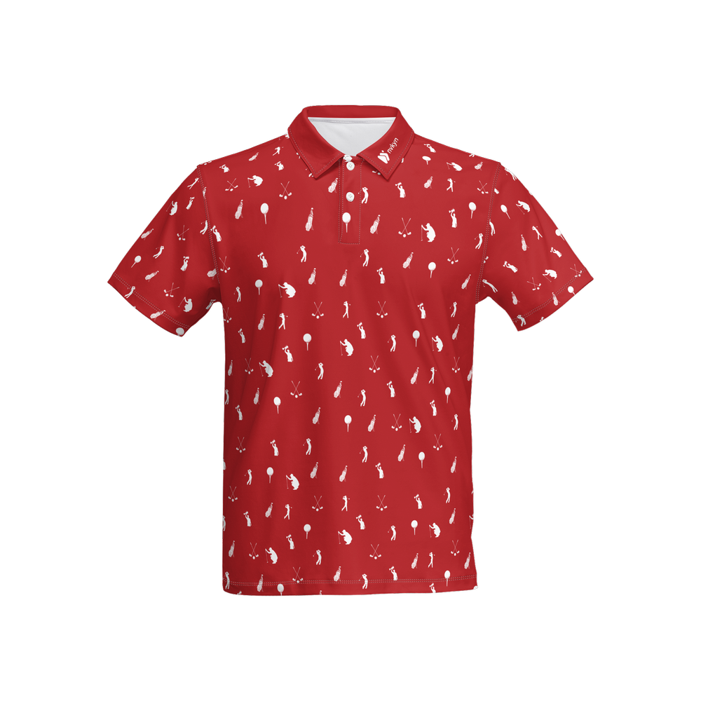 Men’s Slim Fit Short-Sleeve Polo Shirt-Heavyweight 225g