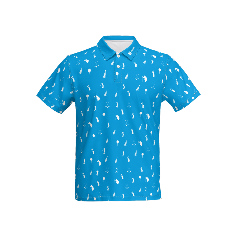 Men’s Slim Fit Short-Sleeve Polo Shirt-Heavyweight 225g