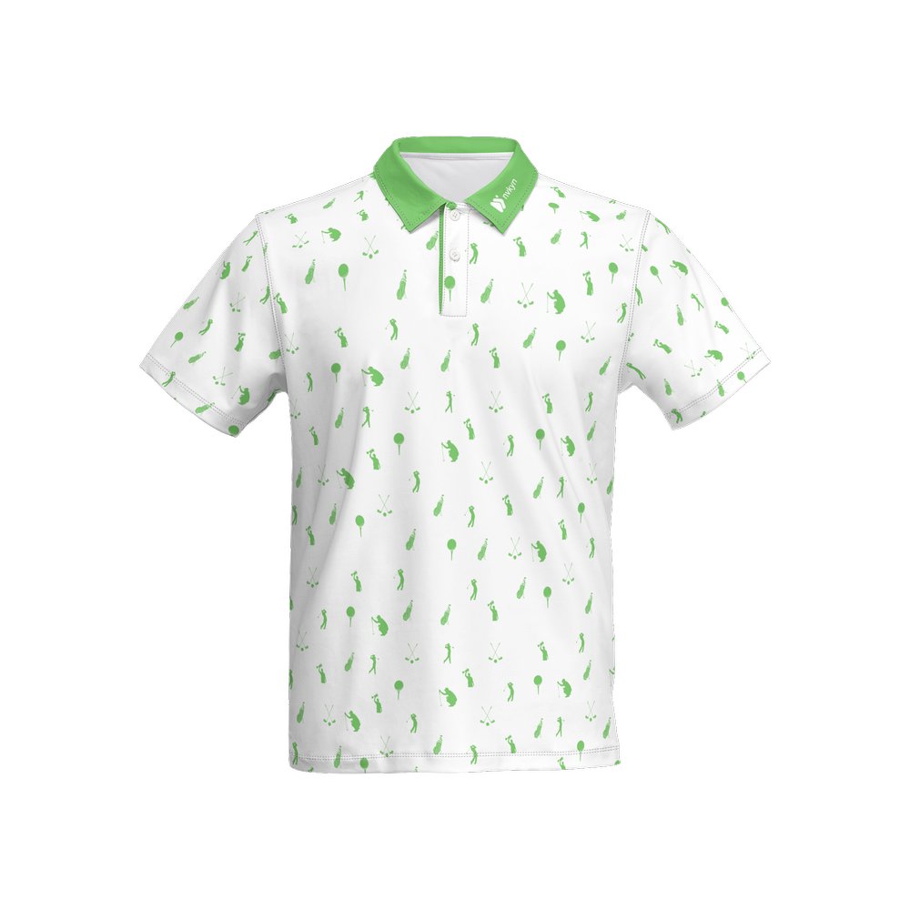 Men’s Slim Fit Short-Sleeve Polo Shirt-Heavyweight 225g